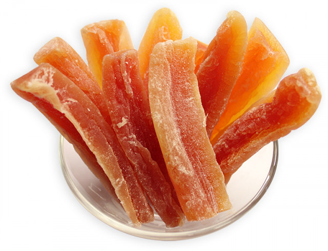 Dried Papaya Strips