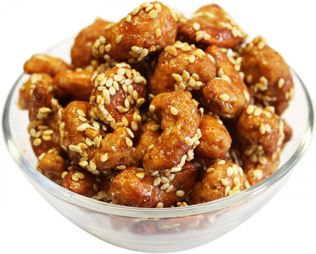 Honey & Sesame Roasted Cashew Nuts