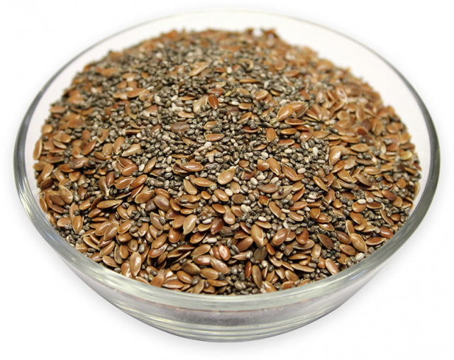 Mixed Chia & Flaxseeds Brown