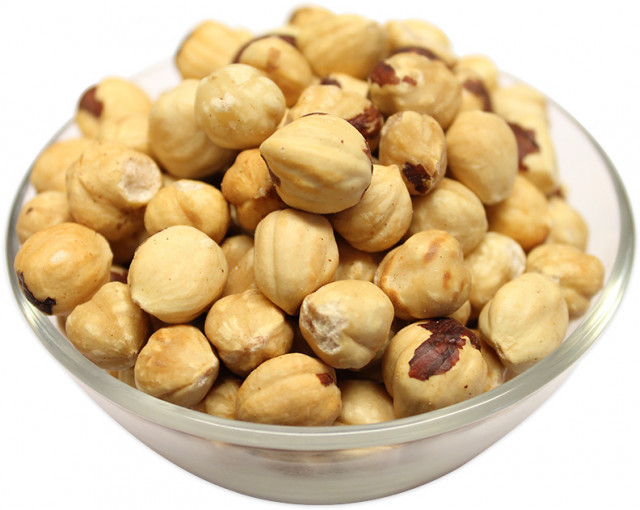 Blanched Roasted Whole Hazelnuts