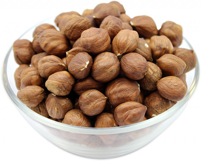 Organic Hazelnuts (Whole, Skin On)